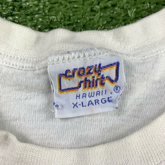 90s Crazy Shirts Hawaii B Kliban Tennis Cat TShirt - Picture 5 of 12